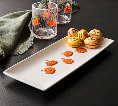 Jack-O’-Lantern Whimsy Stoneware Cookie Platter