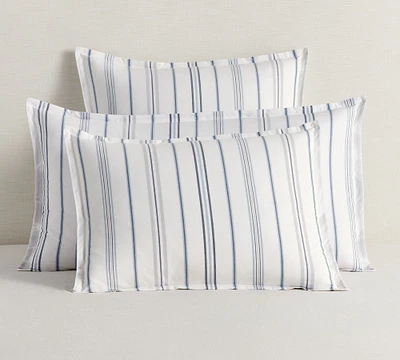 Finley Striped Percale Sham