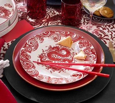 Lunar New Year Salad Plates - Set of 4