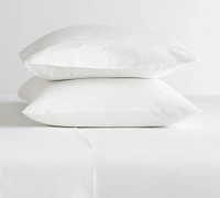 400-Thread-Count Organic Percale Pillowcases - Set of 2