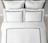 Open Box: Grand Organic Percale Duvet Cover