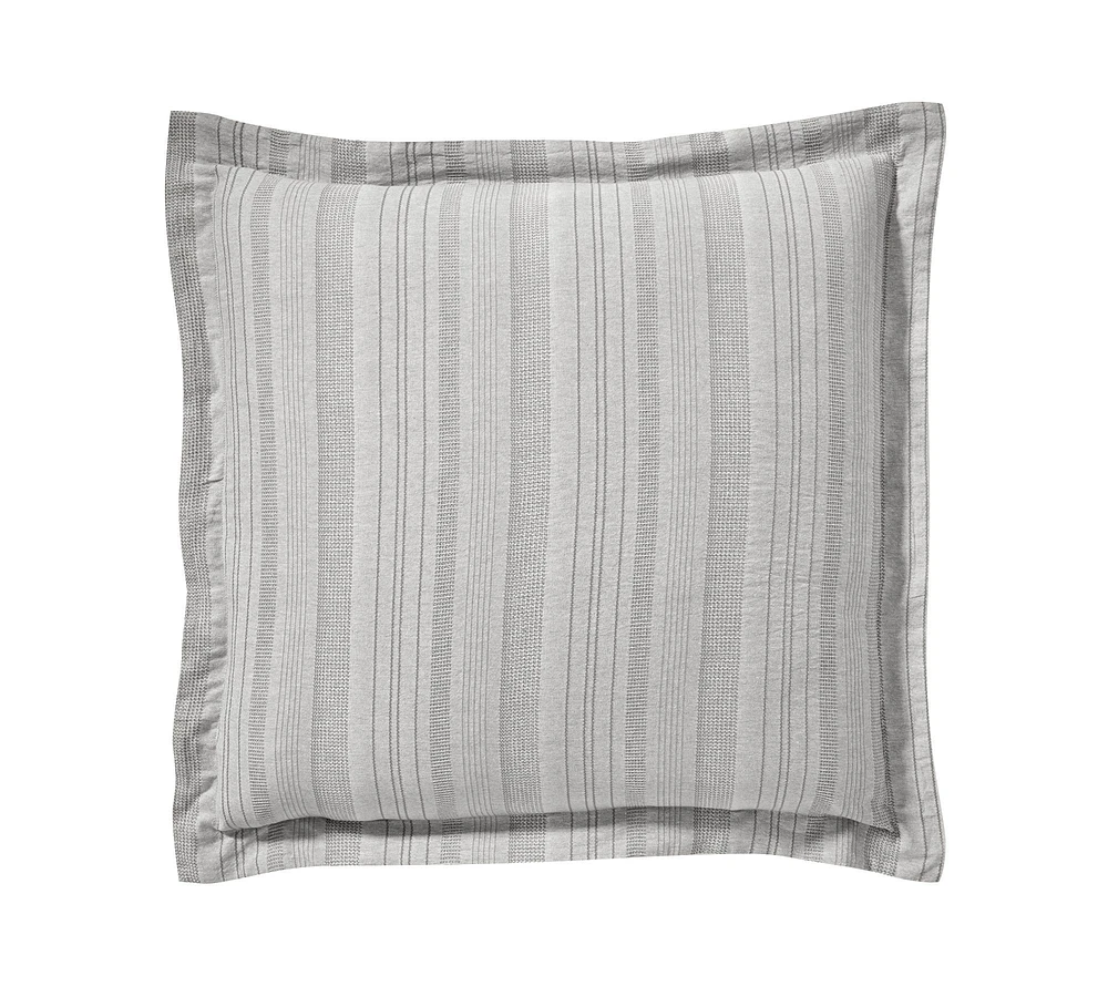 Sonoma Textured Striped Sham