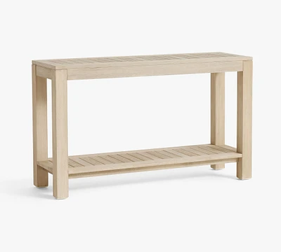 Indio Eucalyptus Outdoor Console Table (51")