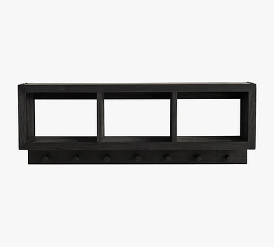 Folsom Entryway Wall Shelf with Hooks