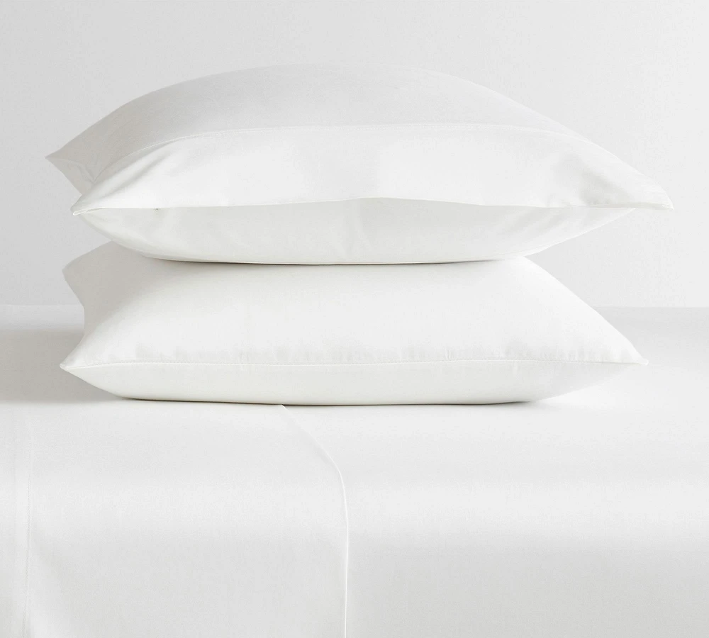 700-Thread-Count Sateen Pillowcases - Set of 2