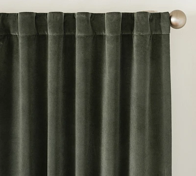 Velvet Twill Blackout Curtain