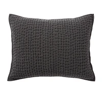 Stonewashed Pick-Stitch Sham