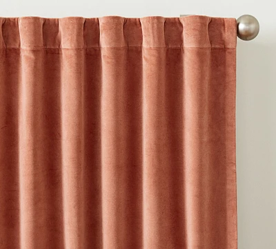 Velvet Twill Blackout Curtain