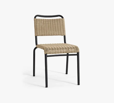 Tulum Wicker Patio Stacking Outdoor Dining Chair