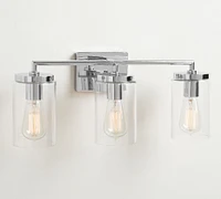 Rhodes Triple Tube Sconce (24")