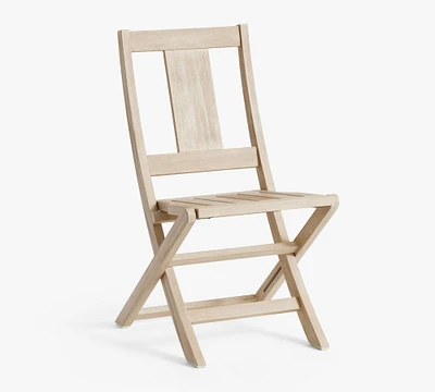 Indio Eucalyptus Folding Outdoor Bistro Chair