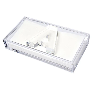 Clear Acrylic Guest Napkin Holder