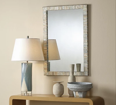 Isla Mother Of Pearl Rectangular Mirror