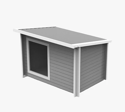 Ecoflex® Lodge Gray Dog House