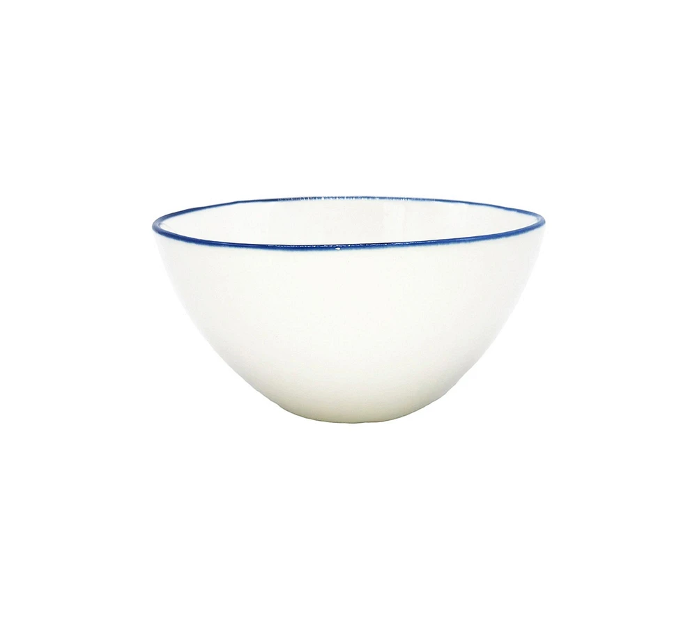 Abbesses Porcelain Small Bowls, Set of 4