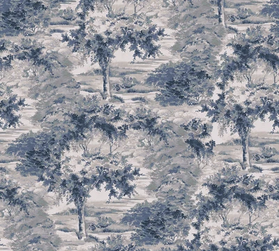 Jardin Toile Wallpaper