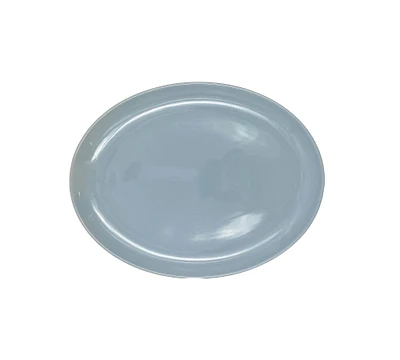 Shell Bisque Large Oval Platter