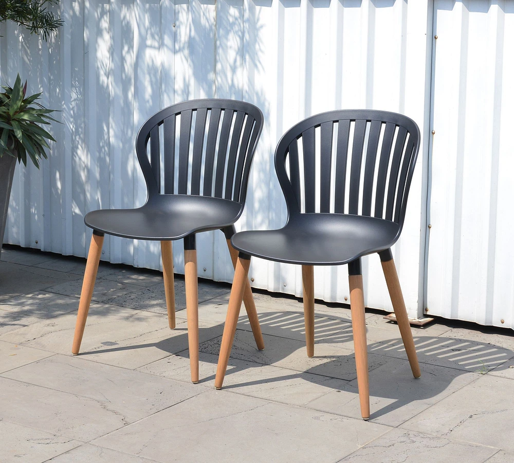 Sinclair Outdoor Dining Chairs - Set of 2