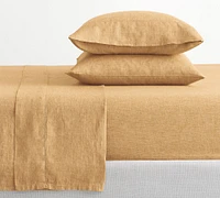 Open Box: Belgian Flax Linen Hemstitch Sheet Set