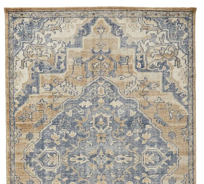 Carmela Hanknotted Rug Swatch - Free Returns Within 30 Days