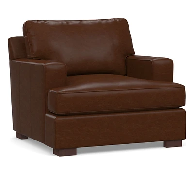 Townsend Square Arm Leather Chair