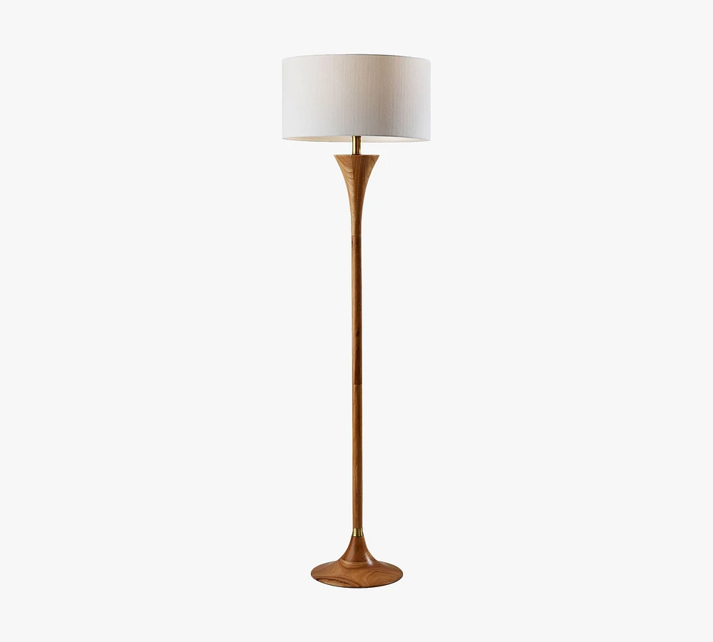 Becca Wood Floor Lamp (60")