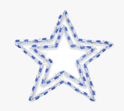 Lit LED Star