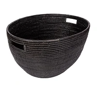 Tava Handwoven Rattan Laundry Basket