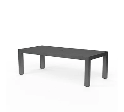 Canva Metal Rectangular Outdoor Dining Table (90")