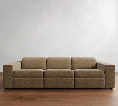 Ultra Lounge Square Arm Reclining Sofa (111")