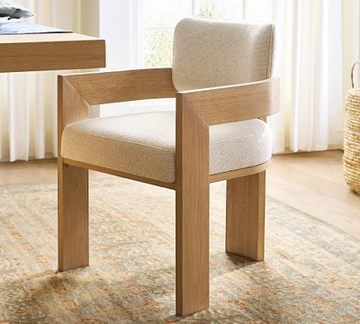 Modern Farmhouse Upholstered Dining Chair