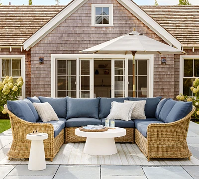 Build Your Own - Westport Wicker Outdoor Sectional Components