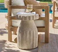 Salina Round Outdoor Accent Table (13")