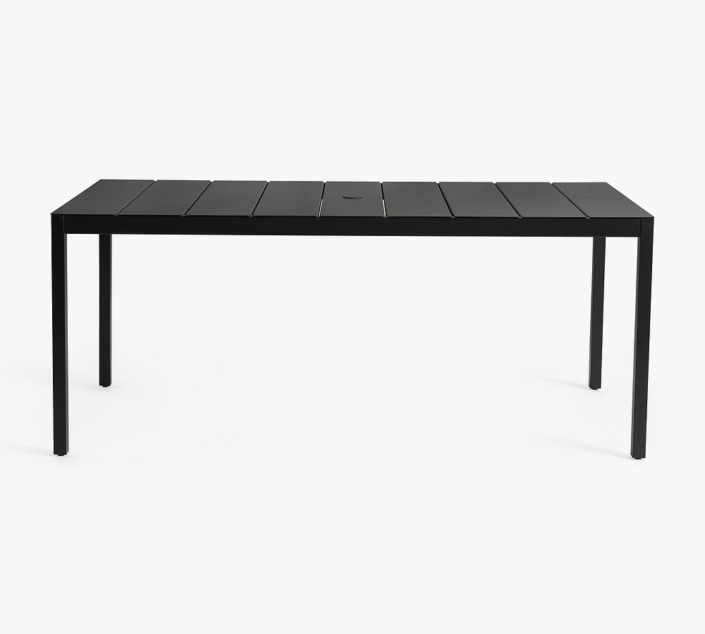 Fiji Metal Rectangular Outdoor Dining Table (72")