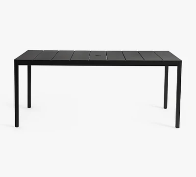 Fiji Metal Rectangular Outdoor Dining Table (72")