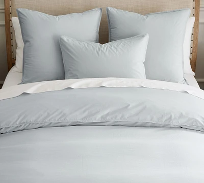 Soft Washed Organic Percale Duvet Cover