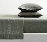 Open Box: Belgian Flax Linen Hemstitch Sheet Set
