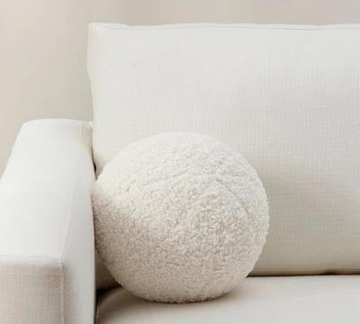 Cozy Teddy Sphere Pillow