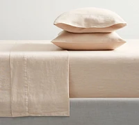 Open Box: Belgian Flax Linen Hemstitch Sheet Set