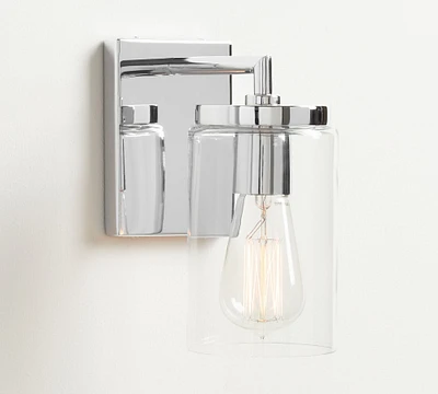 Rhodes Tube Sconce (9")