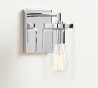 Rhodes Tube Sconce (9")