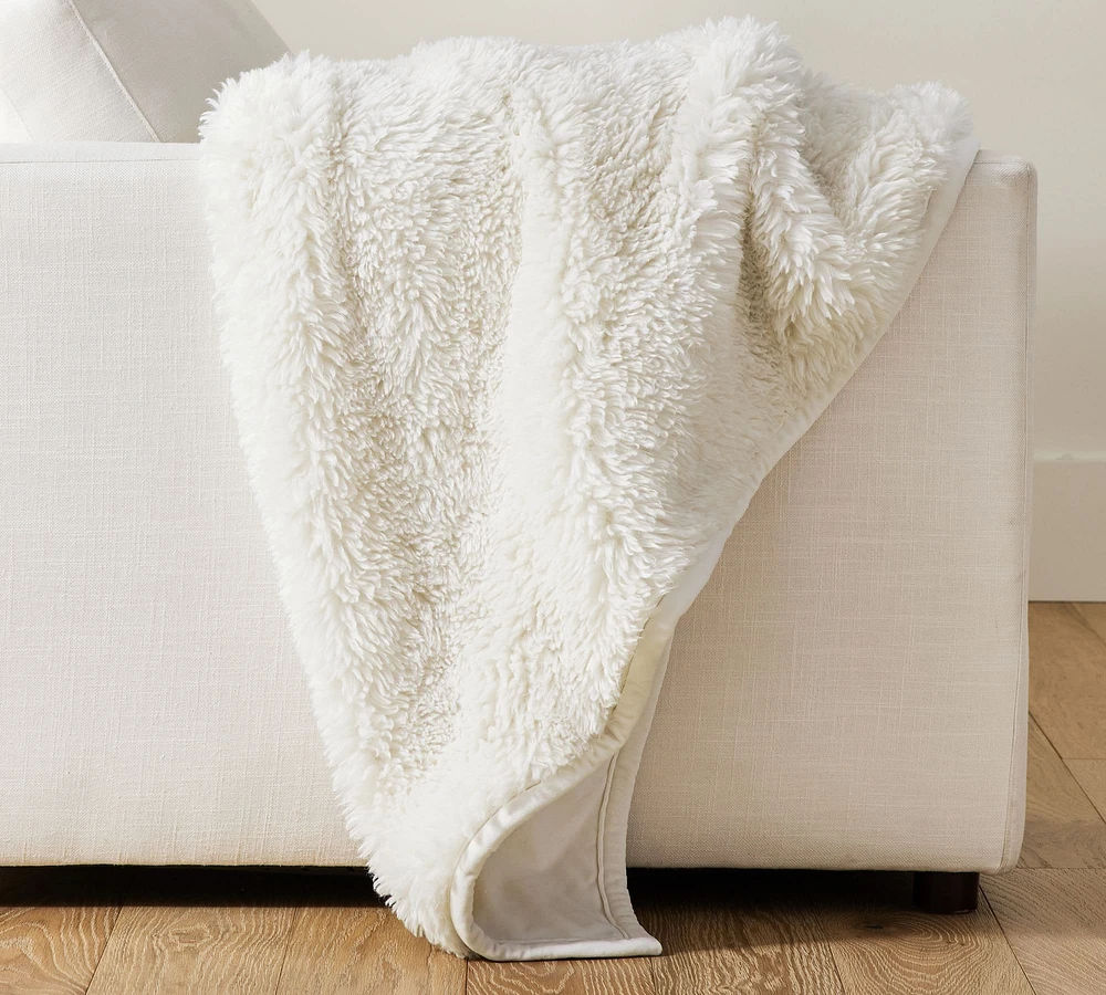 Open Box: Dream Faux Fur Throw Blanket