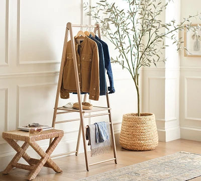 Linen Clothing Rack