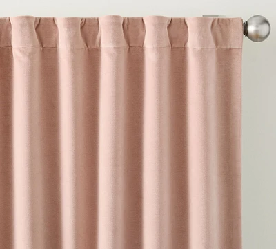 Velvet Twill Blackout Curtain