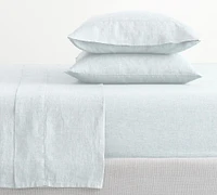 Open Box: Belgian Flax Linen Hemstitch Sheet Set