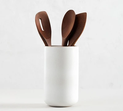 Mason Stoneware Utensil Holder