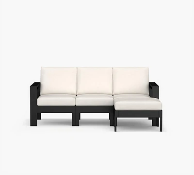 Malibu Metal 4-Piece Outdoor Sectional (77")