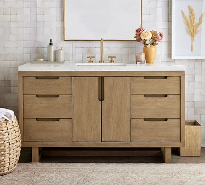 Portola 56" Single Wide Sink Vanity