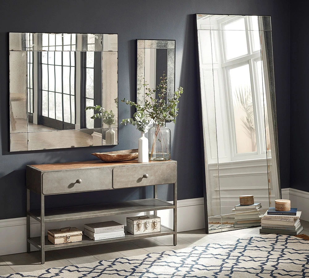 Tribeca Antiqued Glass Mirror Collection