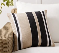 Sunbrella® Ziva Striped Outdoor Pillow